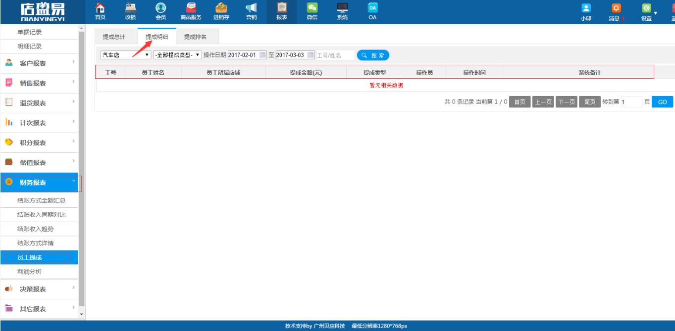 服裝進(jìn)銷存軟件提成規(guī)則設(shè)置